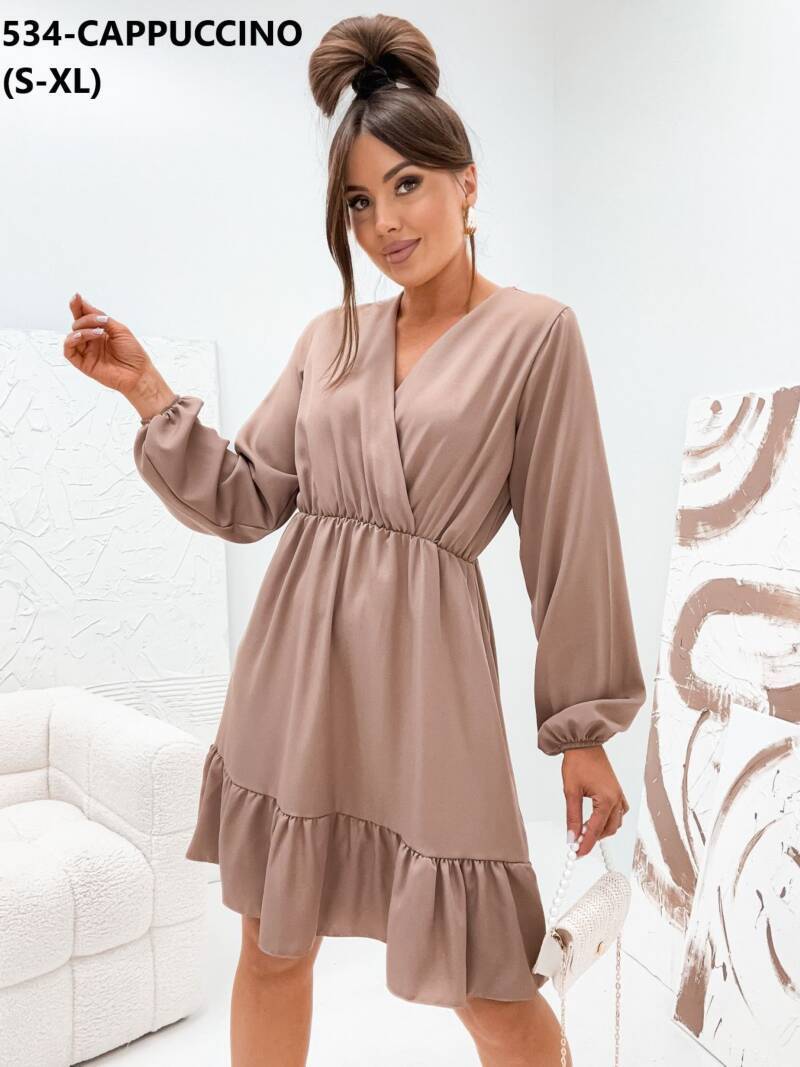 Sukienki damskie (Polska produkt ) Roz S-XL, 1 Kolor Paczka 5 szt